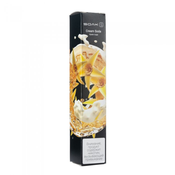 SOAK S Cream Soda (Крем сода), 2500 тяг в Якутске