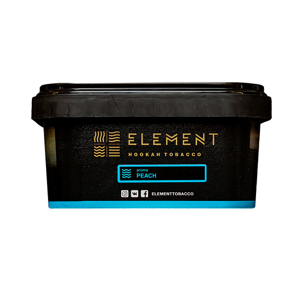 Табак Element Water Peach 200 грамм в Якутске