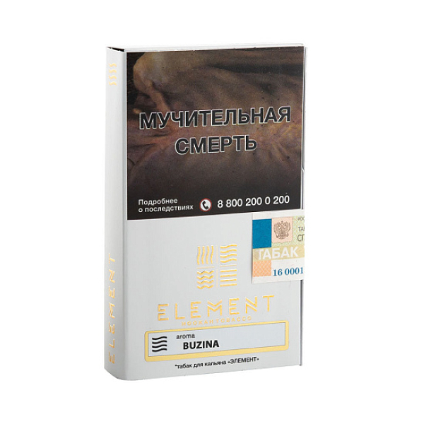Табак ELEMENT ВОЗДУХ BUZINA 25 гр в Якутске
