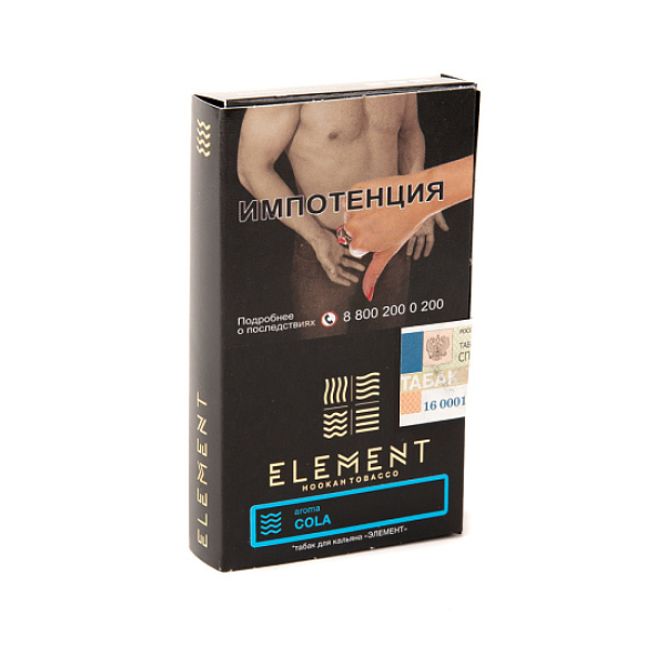 Табак ELEMENT ВОДА COLA 25 гр в Якутске