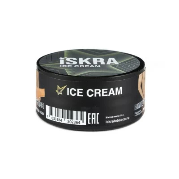 Табак Iskra Ice Cream (Сливочное мороженое) 25 гр в Якутске
