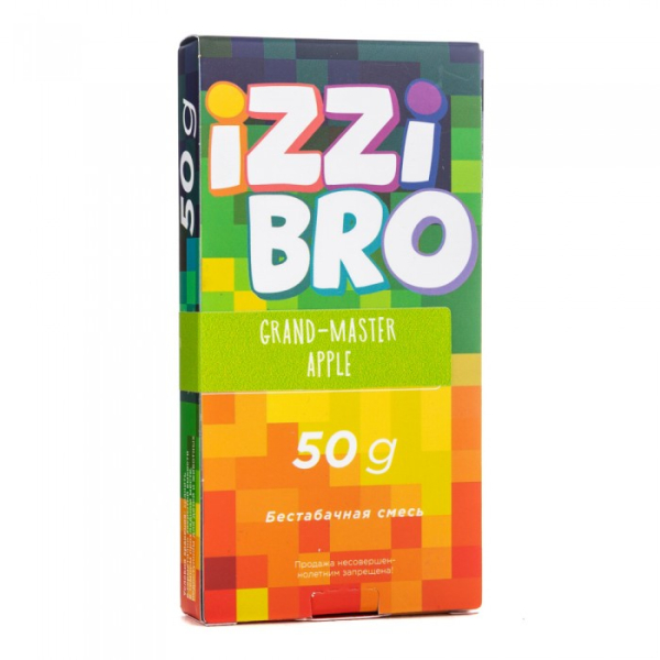 Смесь IZZIBRO GRAND master Apple (Ледяное Зеленое Яблоко) 50 гр в Якутске