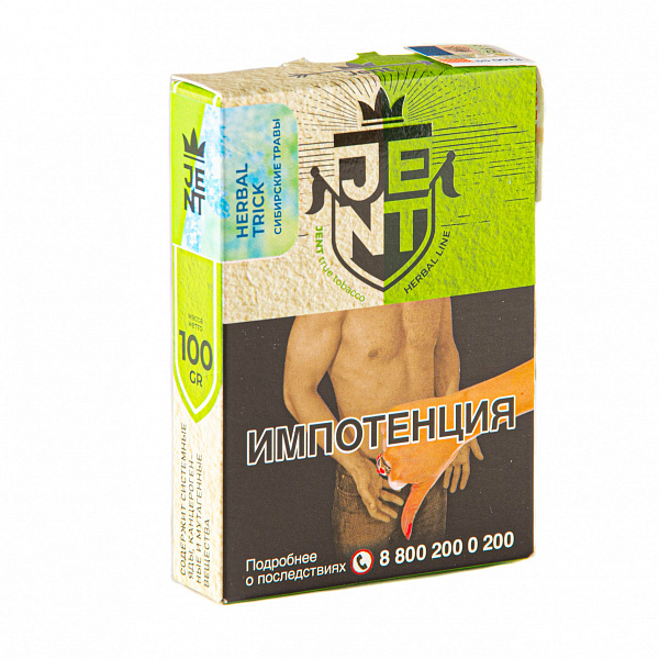Табак Jent Herbal Herbal Trick (Сибирские Травы) 100 гр в Якутске