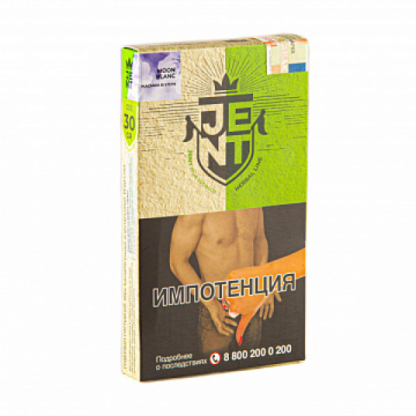 Табак Jent Herbal Moon Blanc (Молочный улун и Жасмин) 30 гр в Якутске