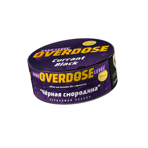 Табак OVERDOSE CURRANT BLACK 25 гр в Якутске