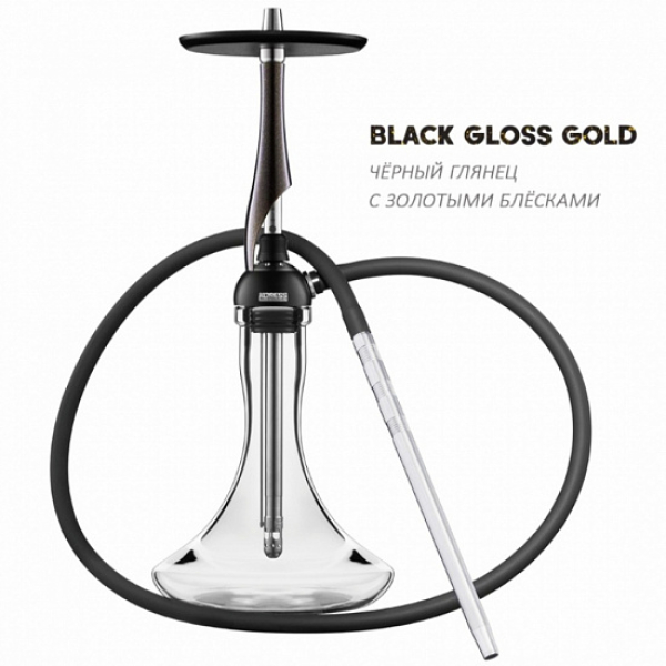 Кальян Koress K1T Black Gloss Gold в Якутске