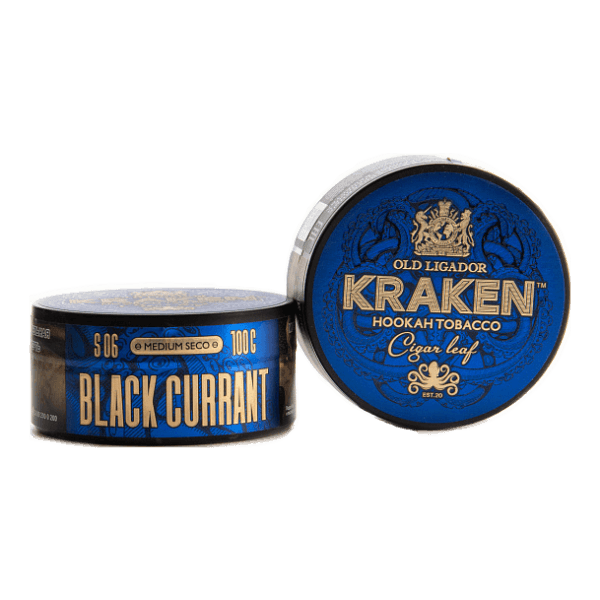 Табак Kraken Medium Seco Black Currant (Черная Смородина) 100 гр в Якутске