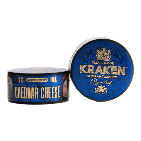 Табак Kraken Medium Seco Cheddar Cheese (Сыр Чеддер) 100 гр в Якутске