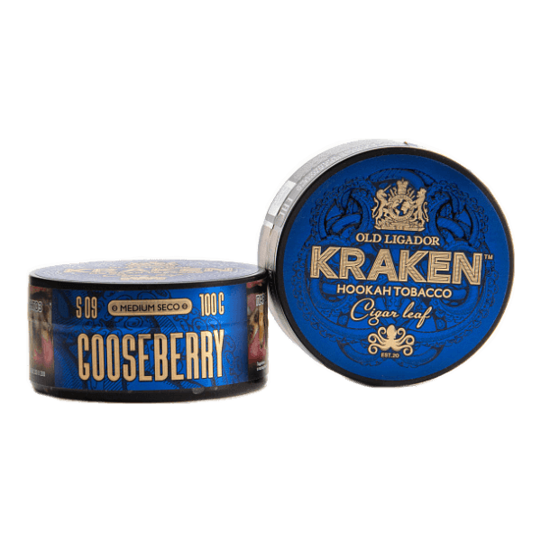 Табак Kraken Medium Seco Goozeberry (Крыжовник) 100 гр в Якутске