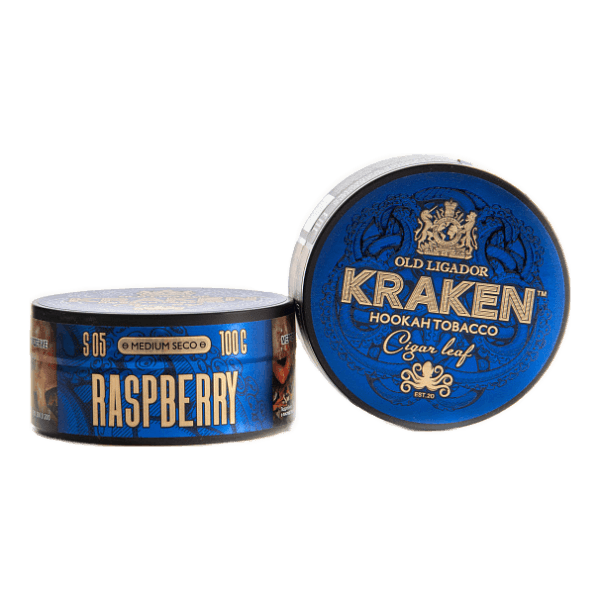 Табак Kraken Medium Seco Raspberry (Малина) 100 гр в Якутске