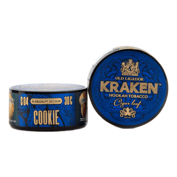 Табак Kraken Medium Seco Cookie (Печенье) 30 гр в Якутске