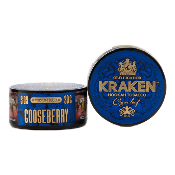 Табак Kraken Medium Seco Goozeberry (Крыжовник) 30 гр в Якутске