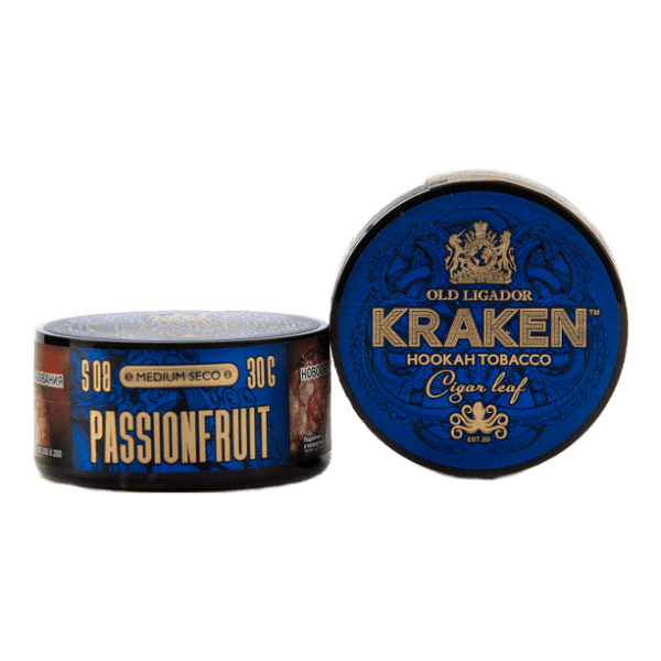 Табак Kraken Medium Seco Passion Fruit (Маракуйя) 30 гр в Якутске