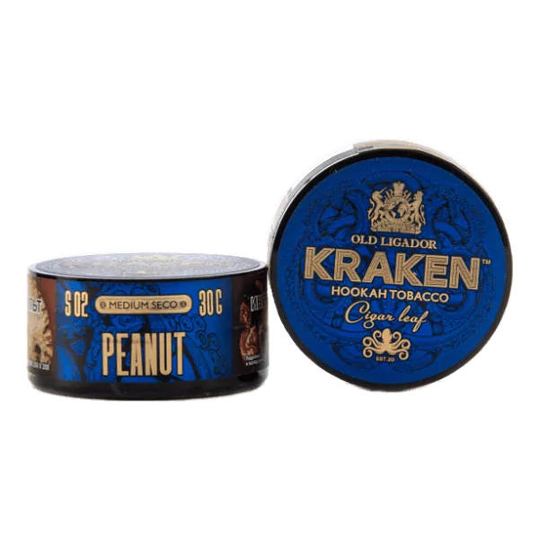 Табак Kraken Medium Seco Peanut (Арахис) 30 гр в Якутске