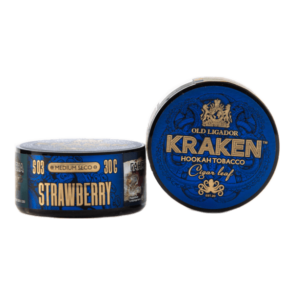 Табак Kraken Medium Seco Strawberr (Клубника) 30 гр в Якутске