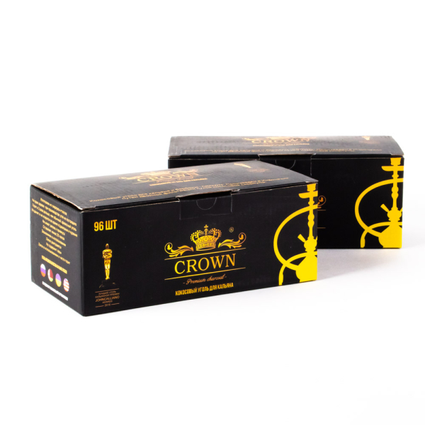 Уголь Crown Кокосовый 96 Шт (22 Мм) в Якутске