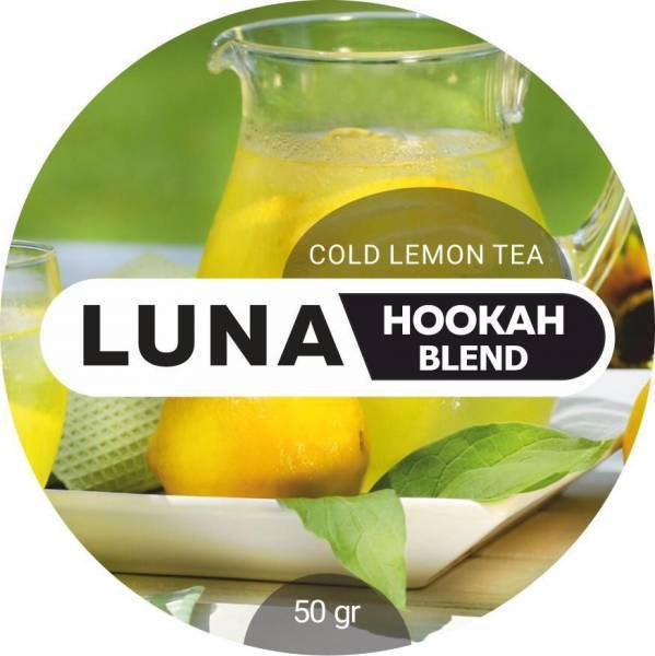 Табак Luna Cold Lemon Tea 50 грамм в Якутске
