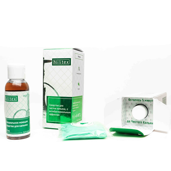 Средство Nilitex для чистки кальяна 50ML в Якутске