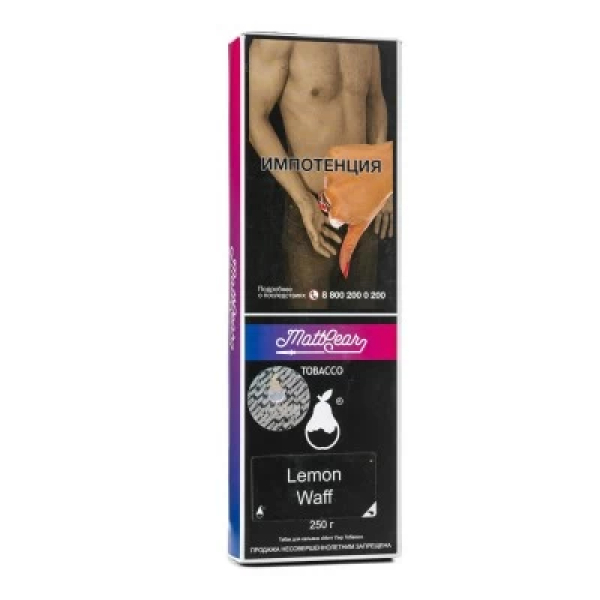 Табак MattPear Lemon Waff (Лимонные вафли) 250 гр в Якутске
