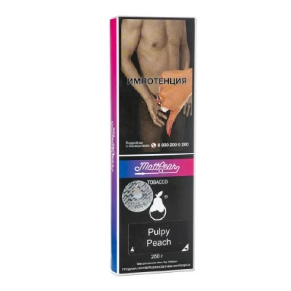 Табак MattPear Pulpy Peach (Персик) 250 гр в Якутске