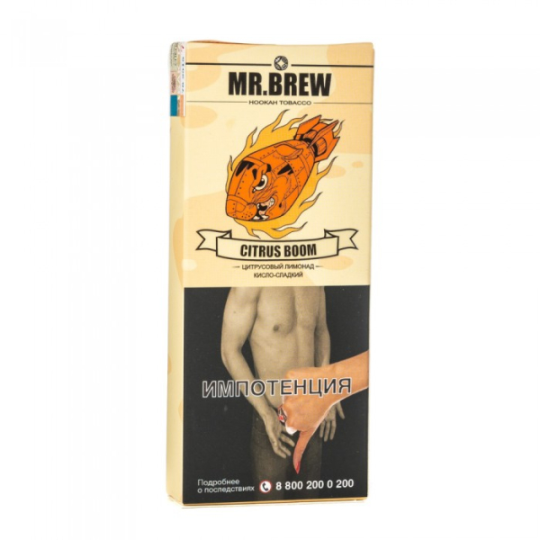 Табак Mr Brew Citrus Boom (Цитрусовый лимонад) 40 гр в Якутске