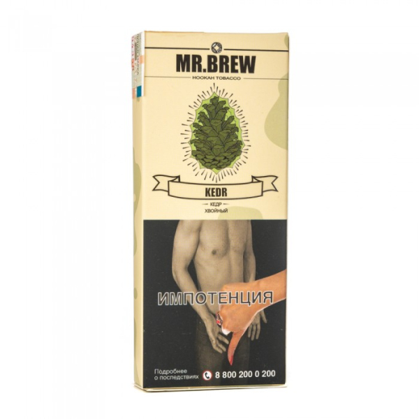 Табак Mr Brew Kedr (Кедровые шишки) 40 гр в Якутске