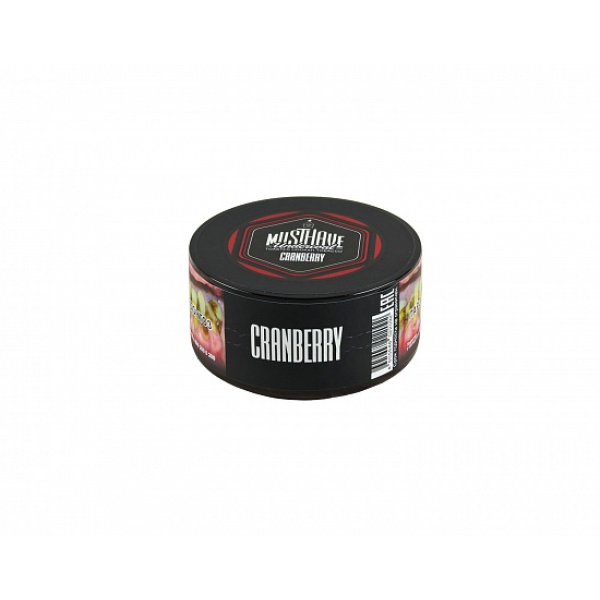 Табак MUST HAVE CRANBERRY 25 грамм в Якутске
