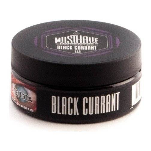 Табак Must Have Black Currant 125 грамм в Якутске