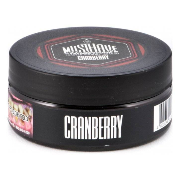 Табак Must Have Cranberry 125 грамм в Якутске