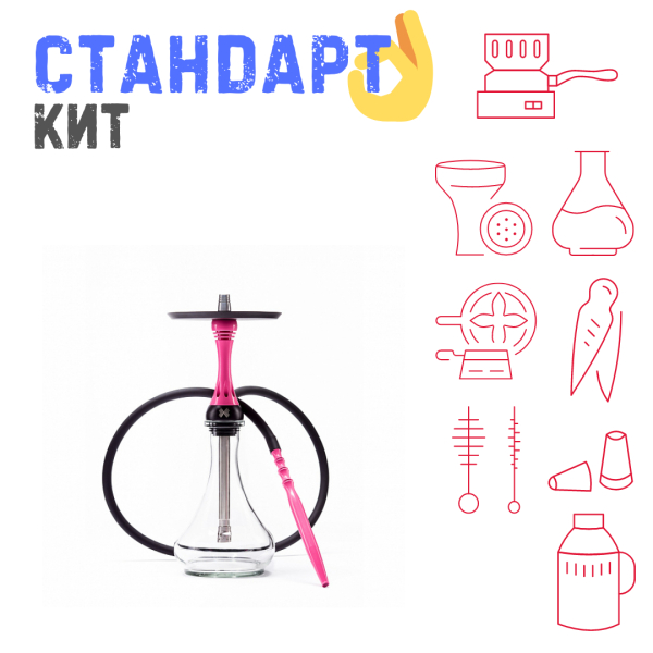Набор с кальяном  Alpha Hookah X Rose СТАНДАРТ в Якутске