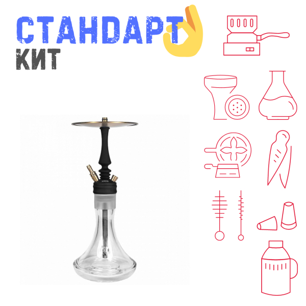 Набор с кальяном  Hoob Mars Mini Black СТАНДАРТ в Якутске