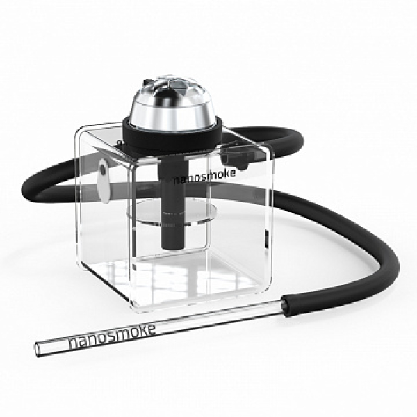 Кальян Nanosmoke box (прозрачный, 23 см) в Якутске