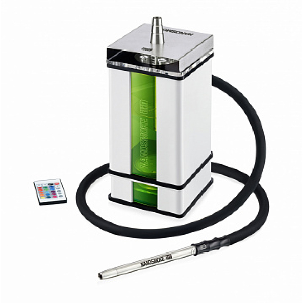 Кальян Nanosmoke llin led (белый, 29 см) в Якутске