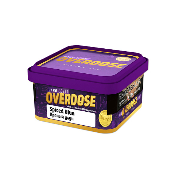 Табак OVERDOSE Spiced ULUN 200 гр в Якутске