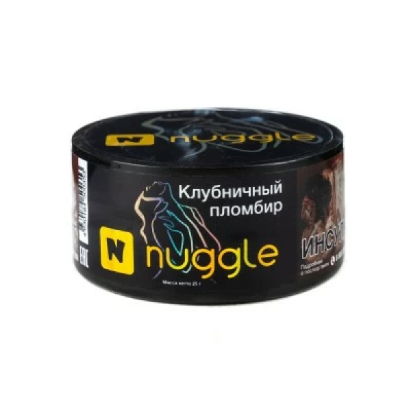 Табак Nuggle Клубничный пломбир 25 гр в Якутске