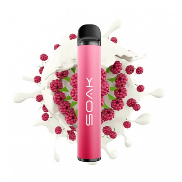 SOAK X Raspberry Yogurt (Малиновый йогурт), 1500 тяг в Якутске