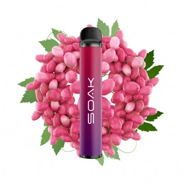 SOAK X Rose Grape (Розовый виноград), 1500 тяг в Якутске