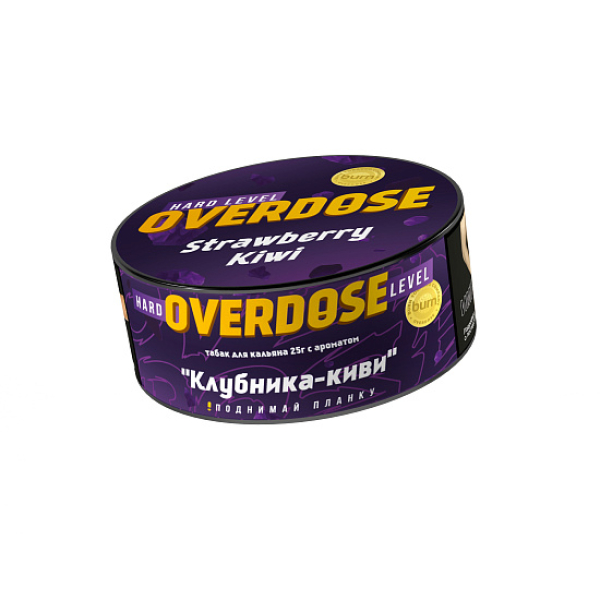 Табак OVERDOSE Strawberry Kiwi (клубника киви) 25 гр в Якутске