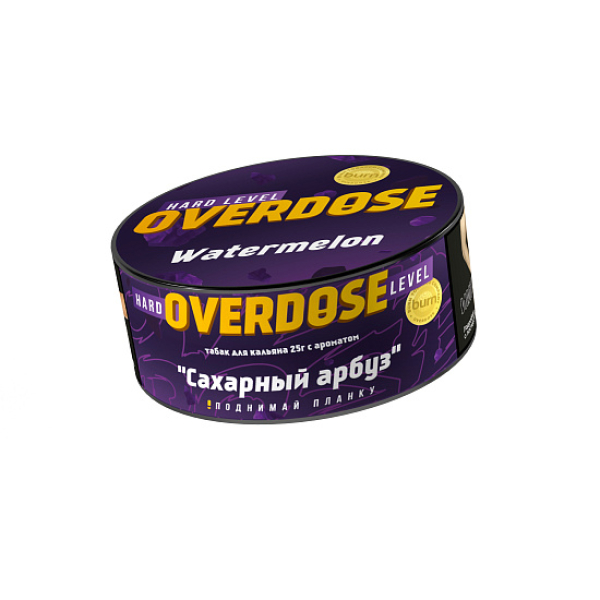 Табак OVERDOSE Watermelon (сахарный арбуз) 25 гр в Якутске