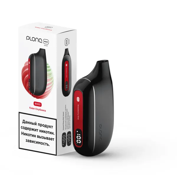 Plonq Max Smart Киви Клубника (8000 Затяжек) 20 Мг в Якутске