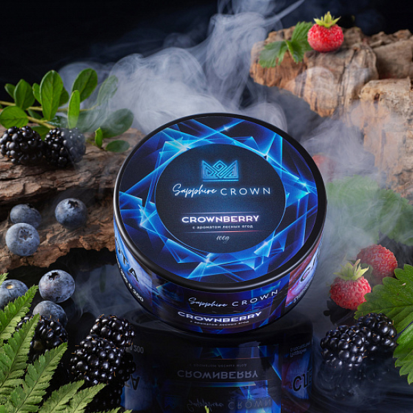 Табак Sapphire Crown Crownberry (Лесные Ягоды) 100 гр в Якутске
