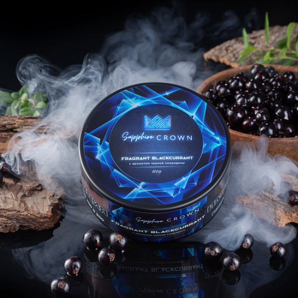 Табак Sapphire Crown Fragrant blackcurrant (Черная смородина) 100 гр в Якутске