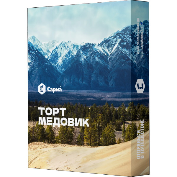 Табак Сарма Торт Медовик 25 гр в Якутске