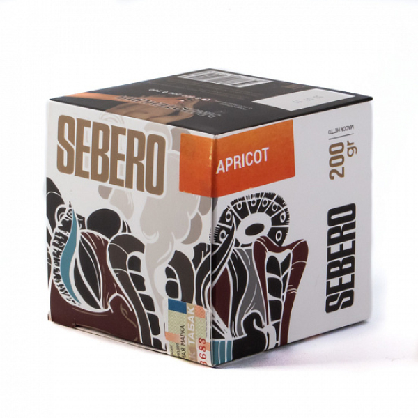 Табак SEBERO APRICOT 200 грамм в Якутске