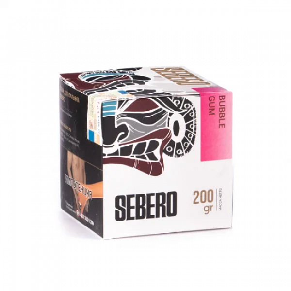 Табак SEBERO BUBBLE GUM 200 грамм в Якутске
