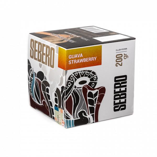 Табак SEBERO GUAVA STRAWBERRY 200 грамм в Якутске