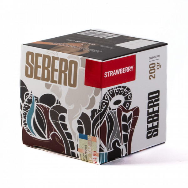 Табак SEBERO STRAWBERRY 200 грамм в Якутске
