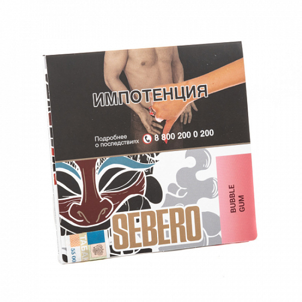 Табак SEBERO BUBBLE GUM 40 грамм в Якутске