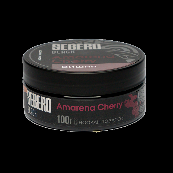 Табак SEBERO BLACK AMARENA CHERRY 100 гр в Якутске