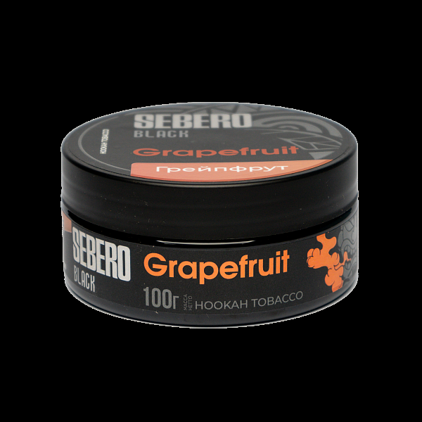 Табак SEBERO BLACK GRAPEFRUIT 100 гр в Якутске